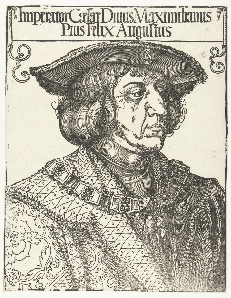 Maximilian 1. af Albrecht Dürer
