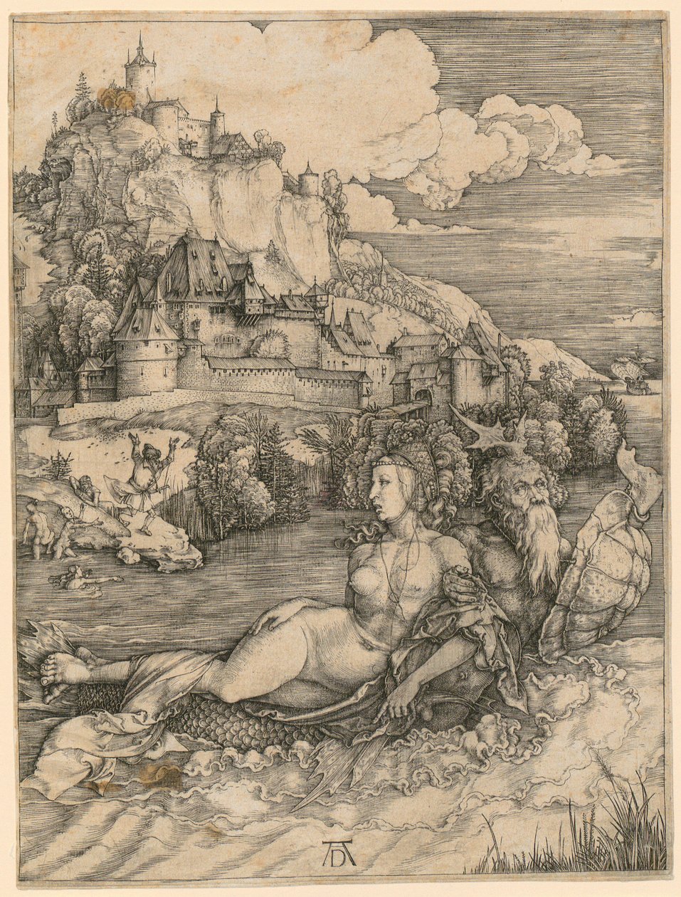 Søuhyre af Albrecht Dürer