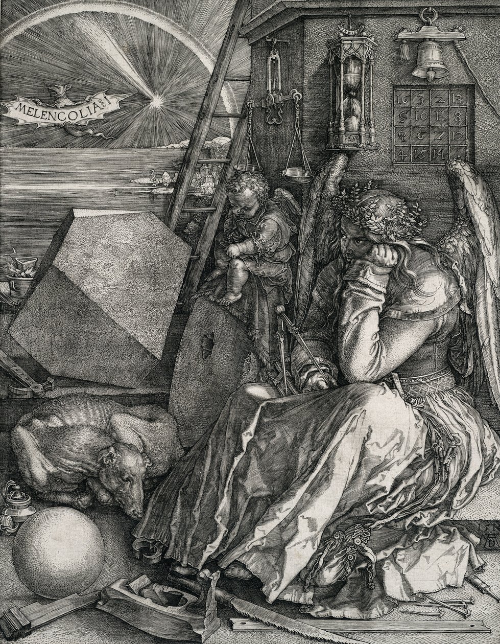 Melancolia I af Albrecht Dürer
