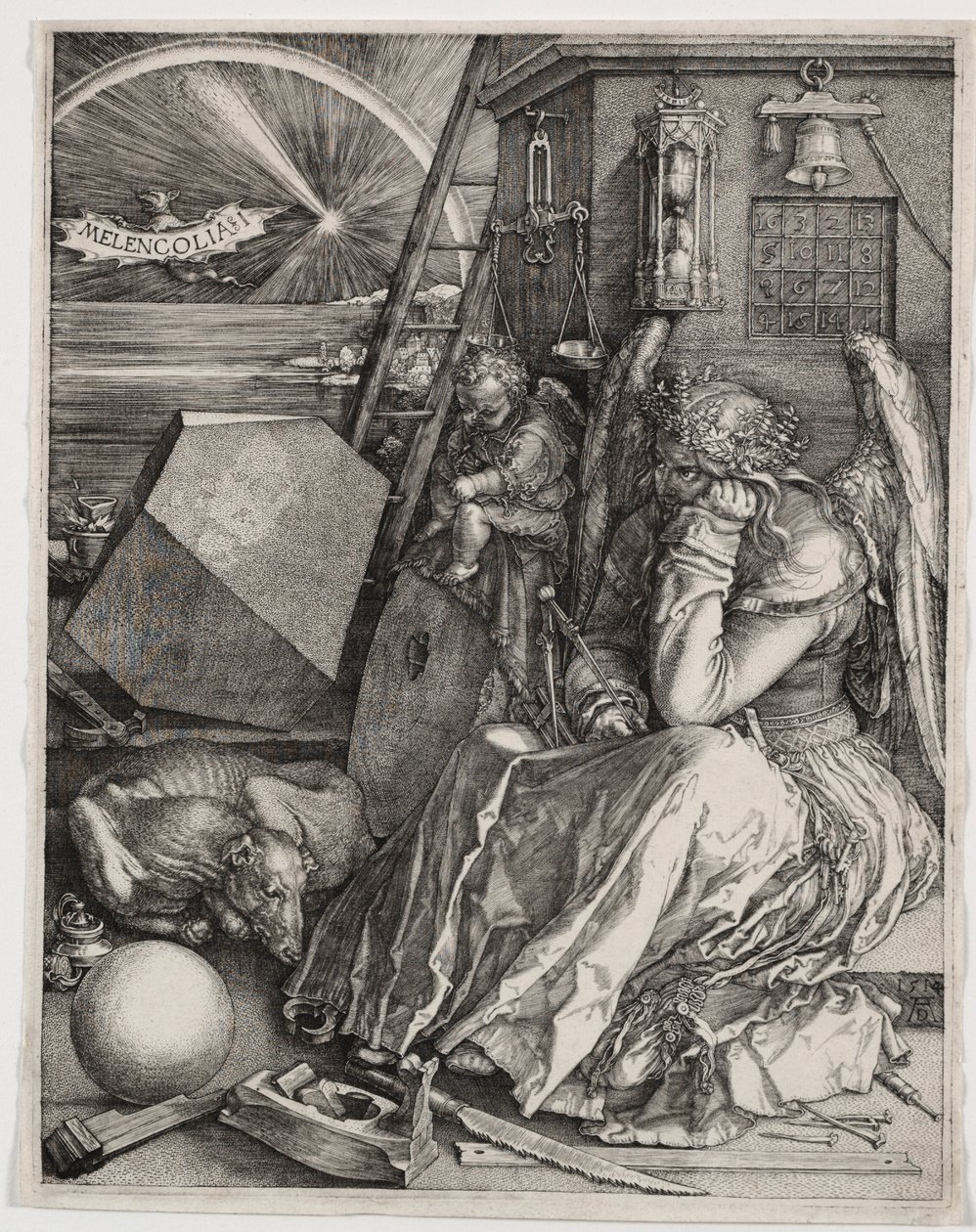 Melancolia I af Albrecht Dürer