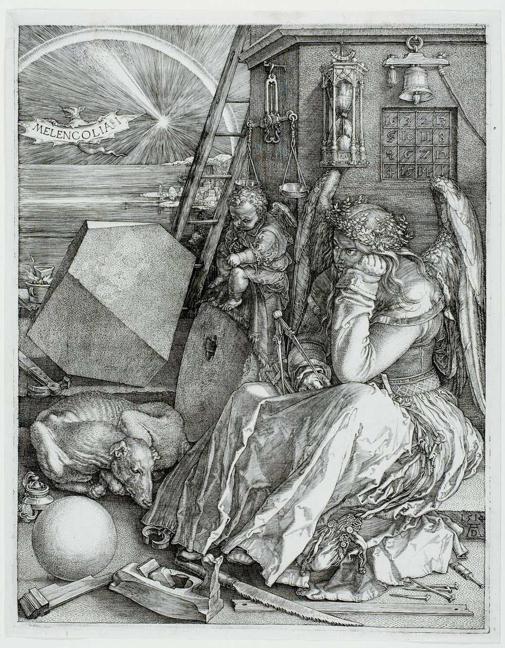 Melencolia I af Albrecht Dürer