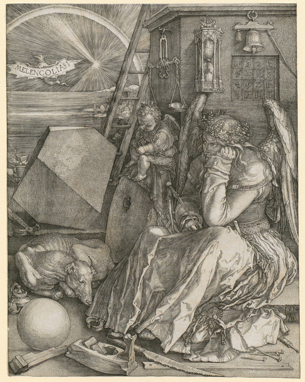 Melencolia I af Albrecht Dürer