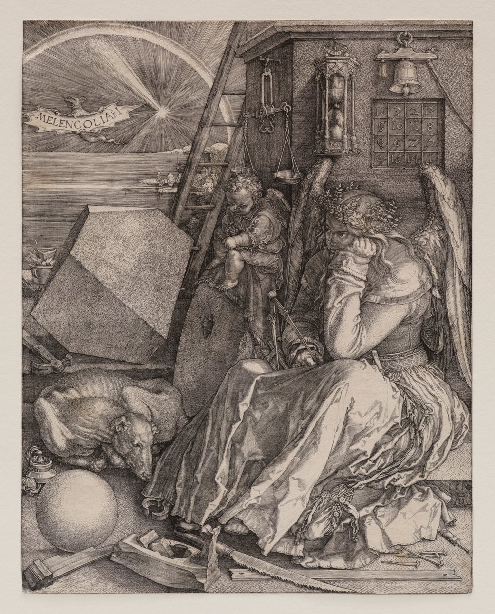 Melencolia I af Albrecht Dürer
