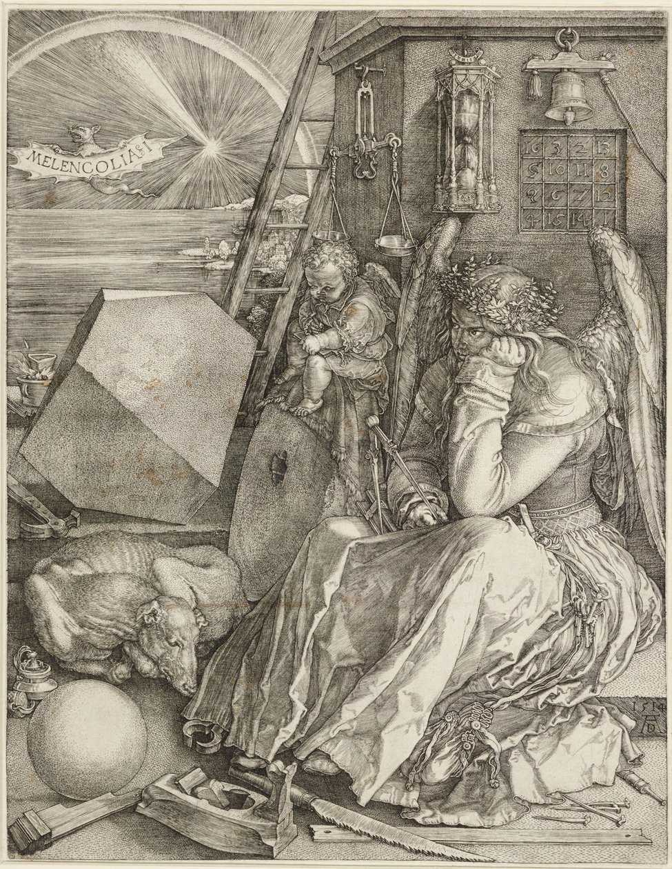 Melencolia I af Albrecht Dürer