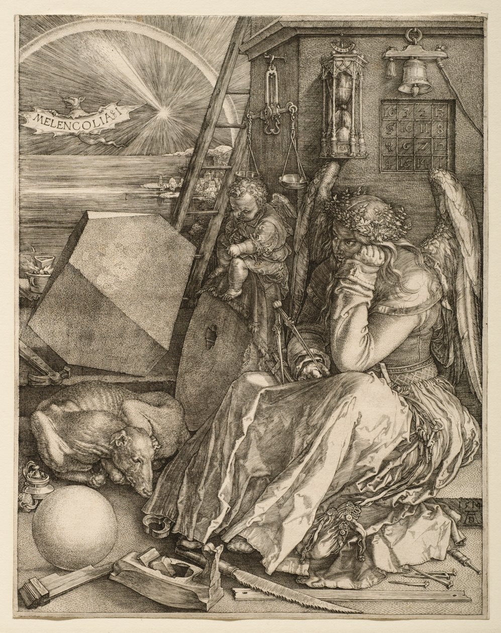 Melencolia I af Albrecht Dürer