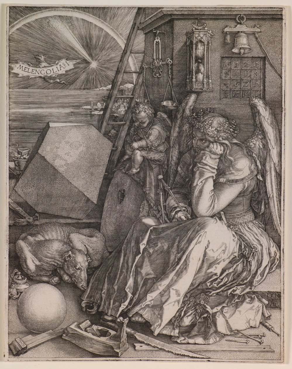 Melencolia I af Albrecht Dürer