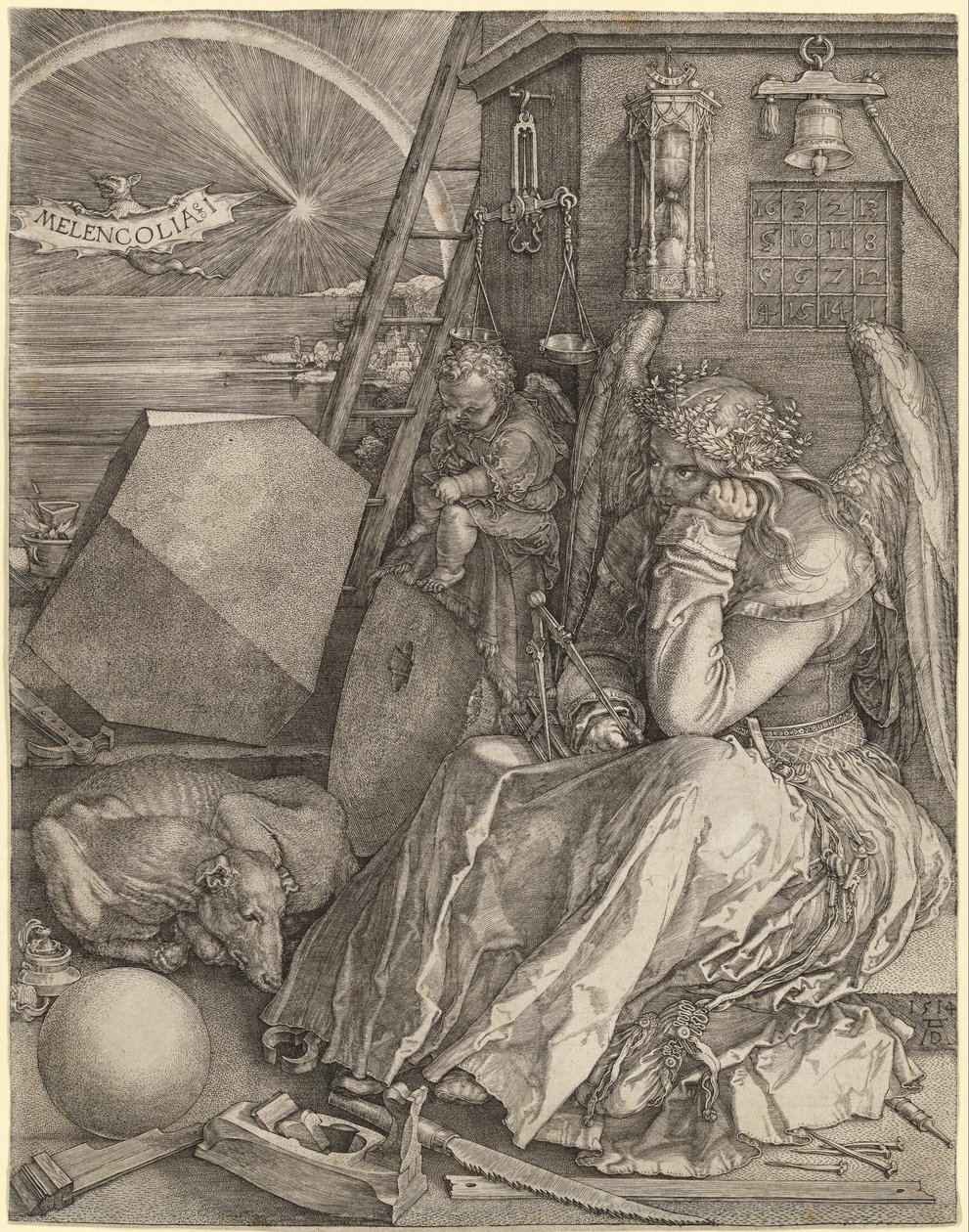 Melencolia I af Albrecht Dürer