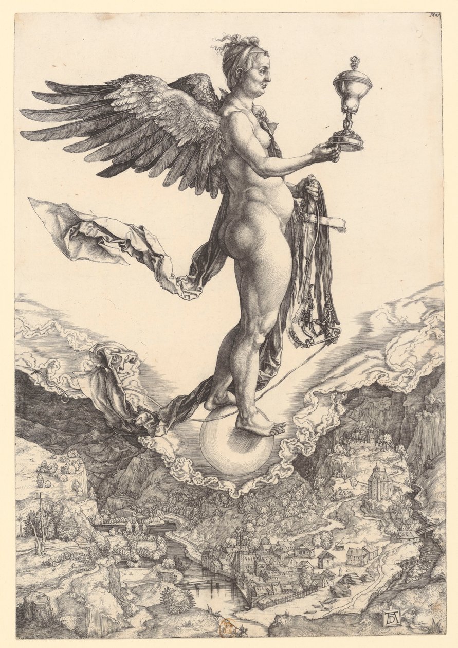 Nemesis af Albrecht Dürer