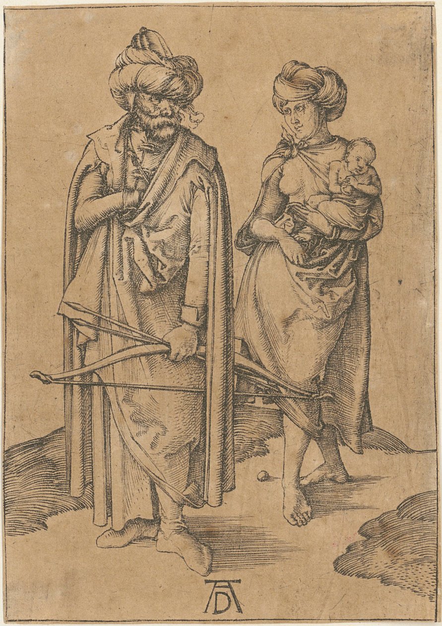 Orientaler og hans hustru af Albrecht Dürer
