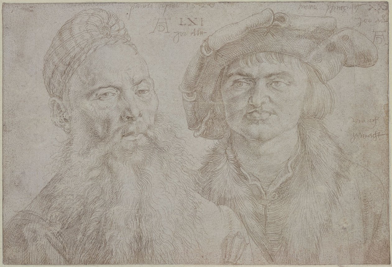 Paul Topler og Martin Pfinzing af Albrecht Dürer