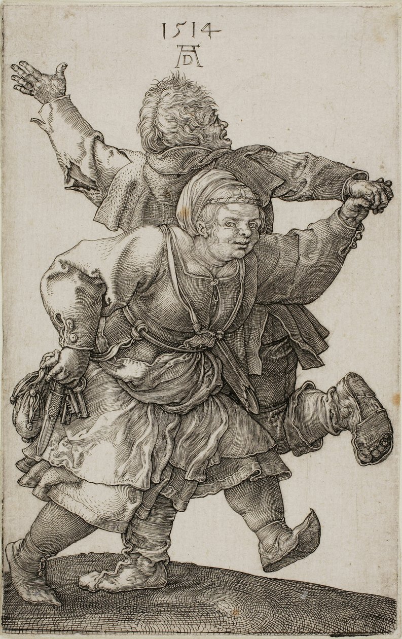 Bondepar danser af Albrecht Dürer