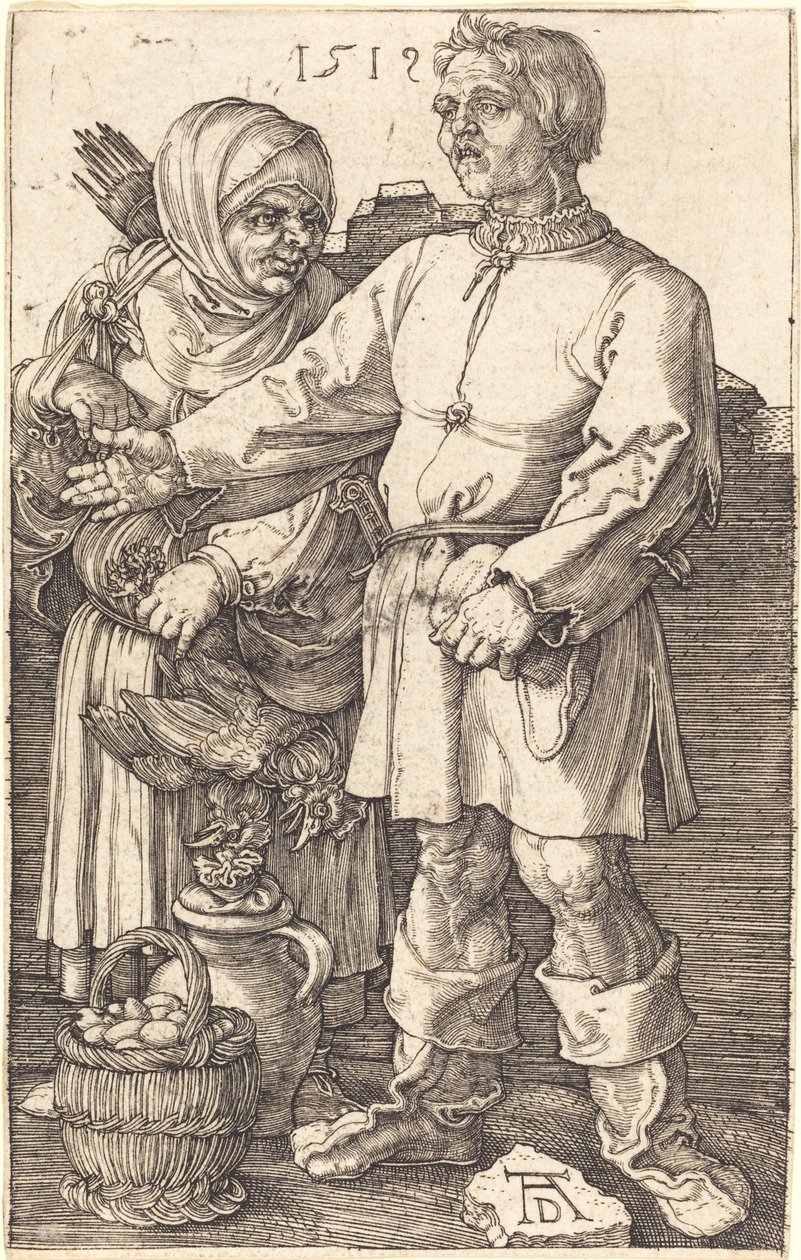 Bondepar på Marked af Albrecht Dürer