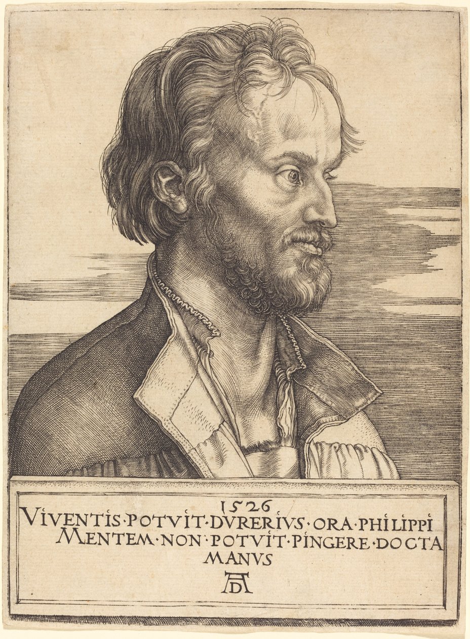 Philip Melanchthon af Albrecht Dürer