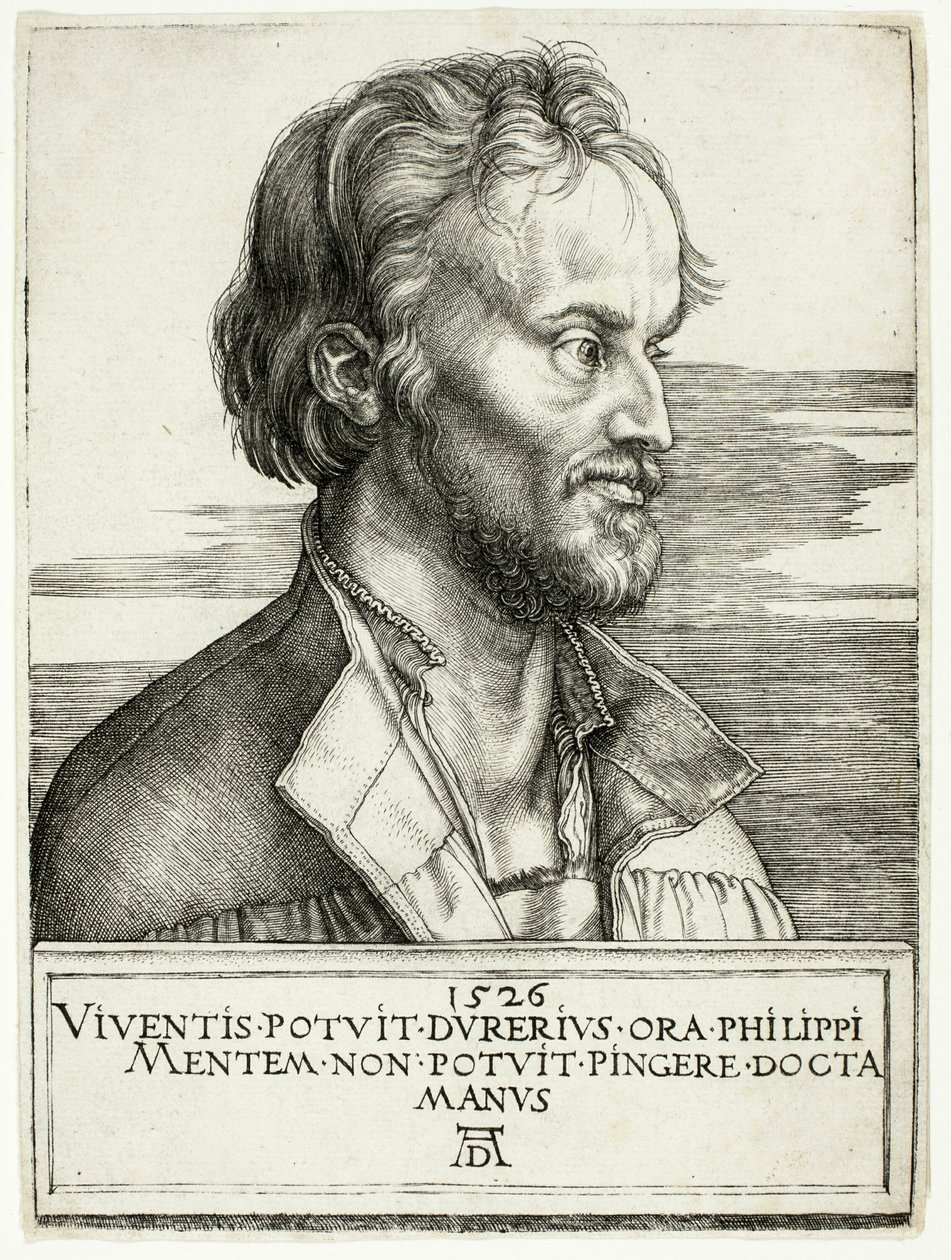 Philip Melanchthon af Albrecht Dürer