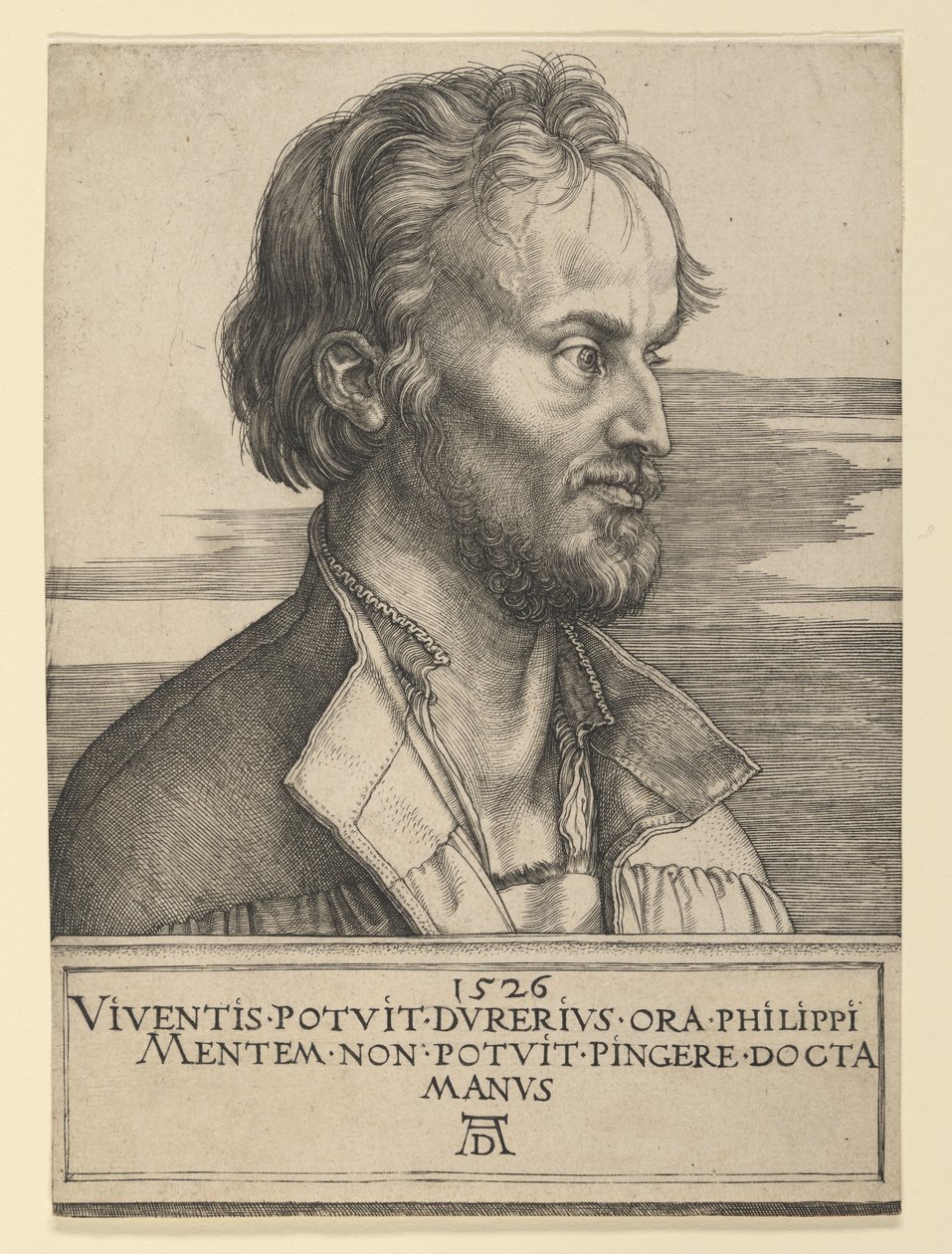 Philip Melanchthon af Albrecht Dürer