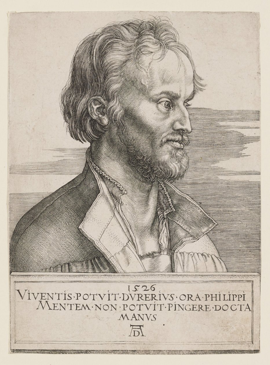 Philipp Melanchthon af Albrecht Dürer