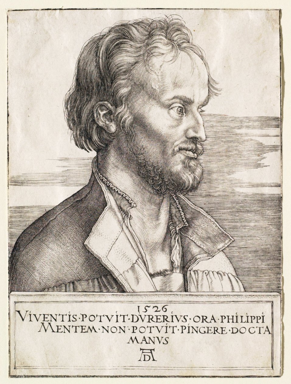 Philipp Melanchthon af Albrecht Dürer