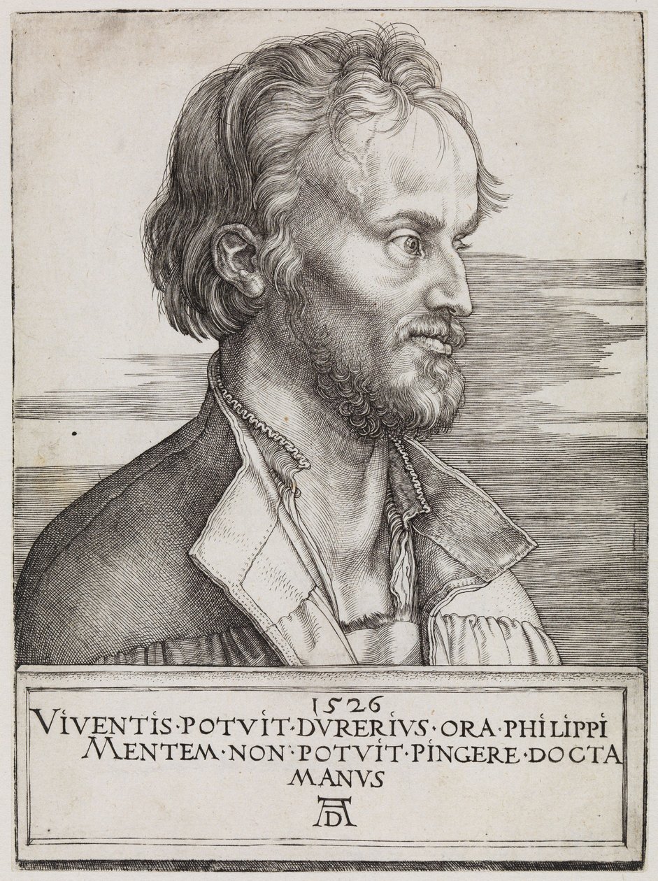 Philipp Melanchthon af Albrecht Dürer