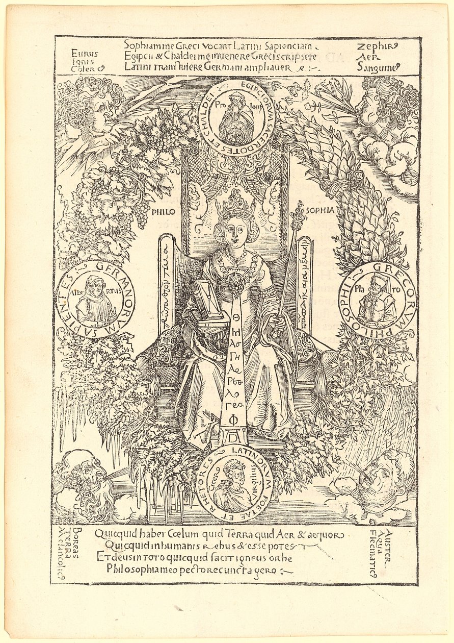 Filosofi (Philosophia) af Albrecht Dürer