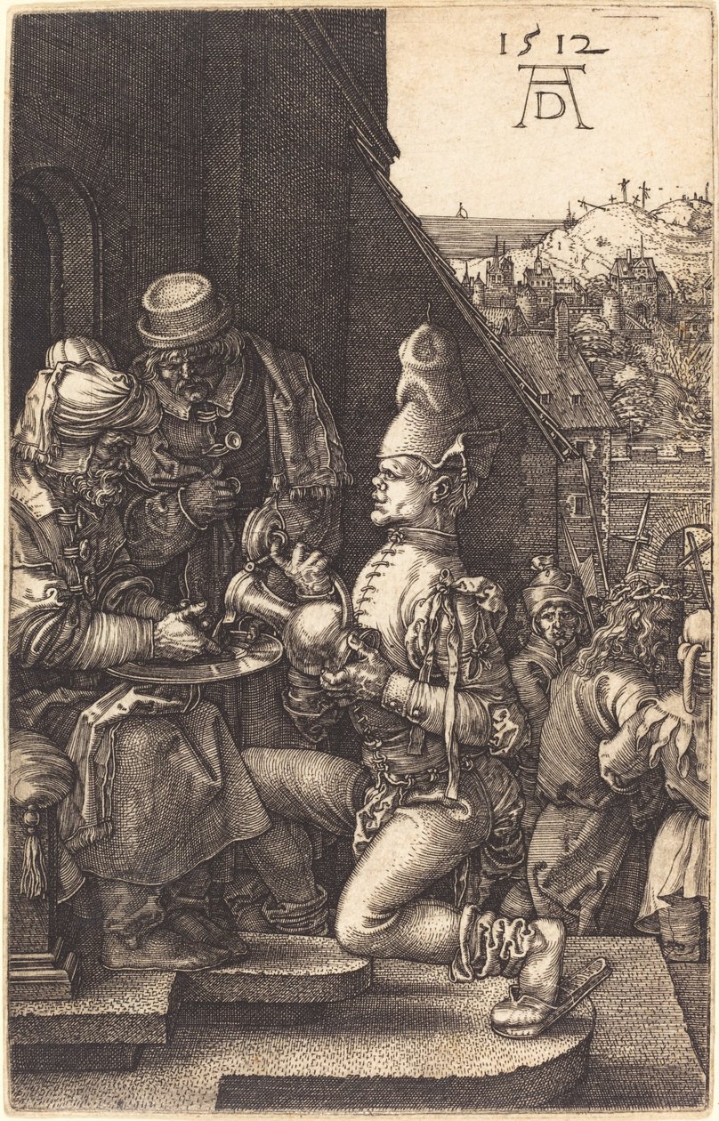 Pilatus vasker sine hænder af Albrecht Dürer