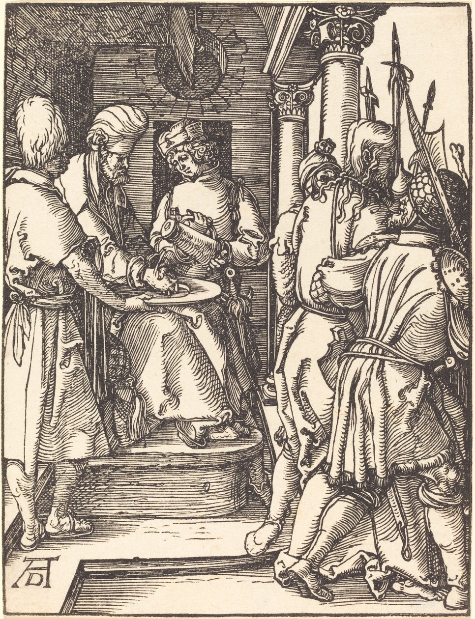 Pilatus vasker sine hænder af Albrecht Dürer