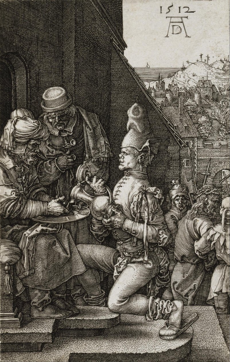 Pilatus vasker sine hænder af Albrecht Dürer
