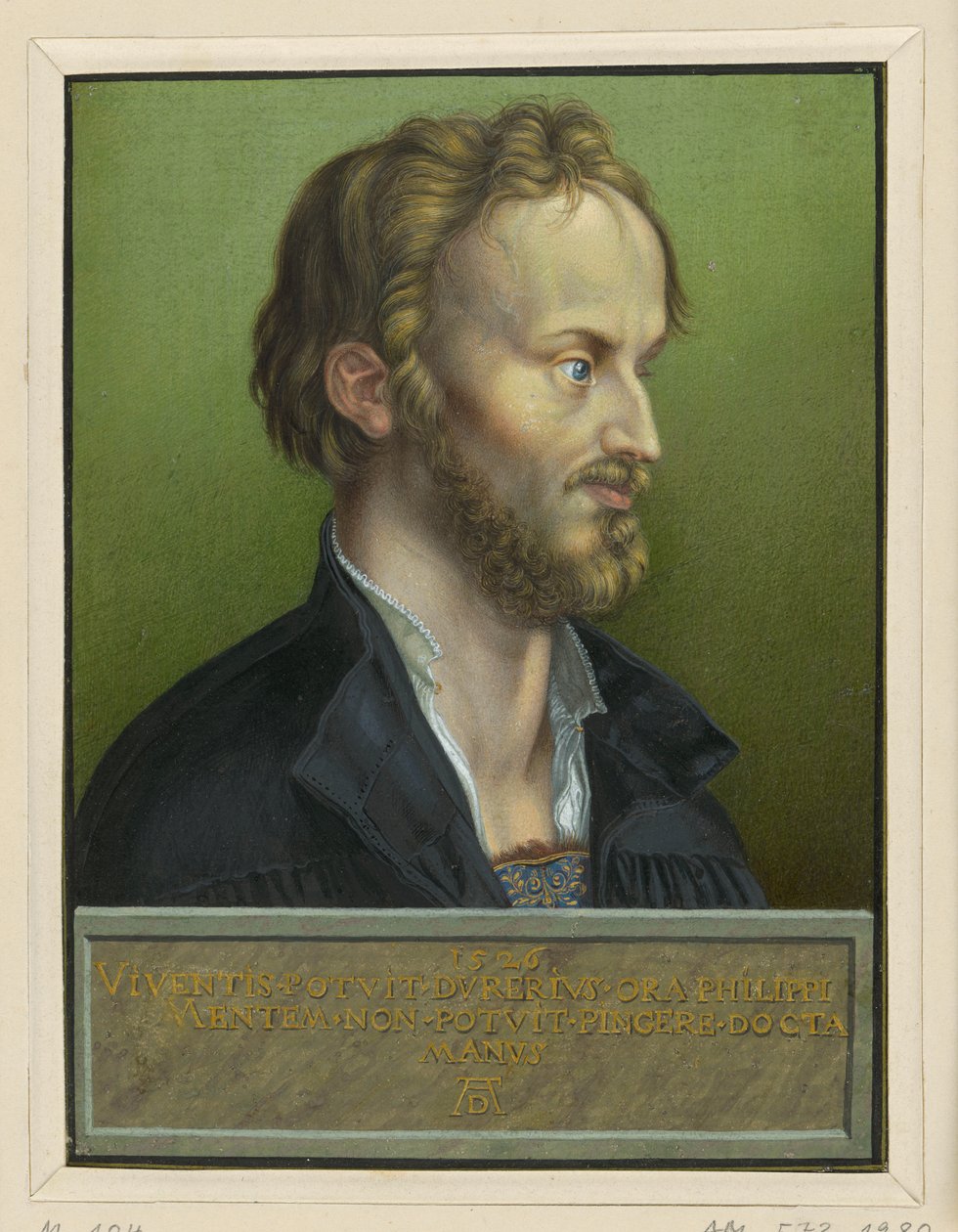 Portræt af Philipp Melanchthon af Albrecht Dürer