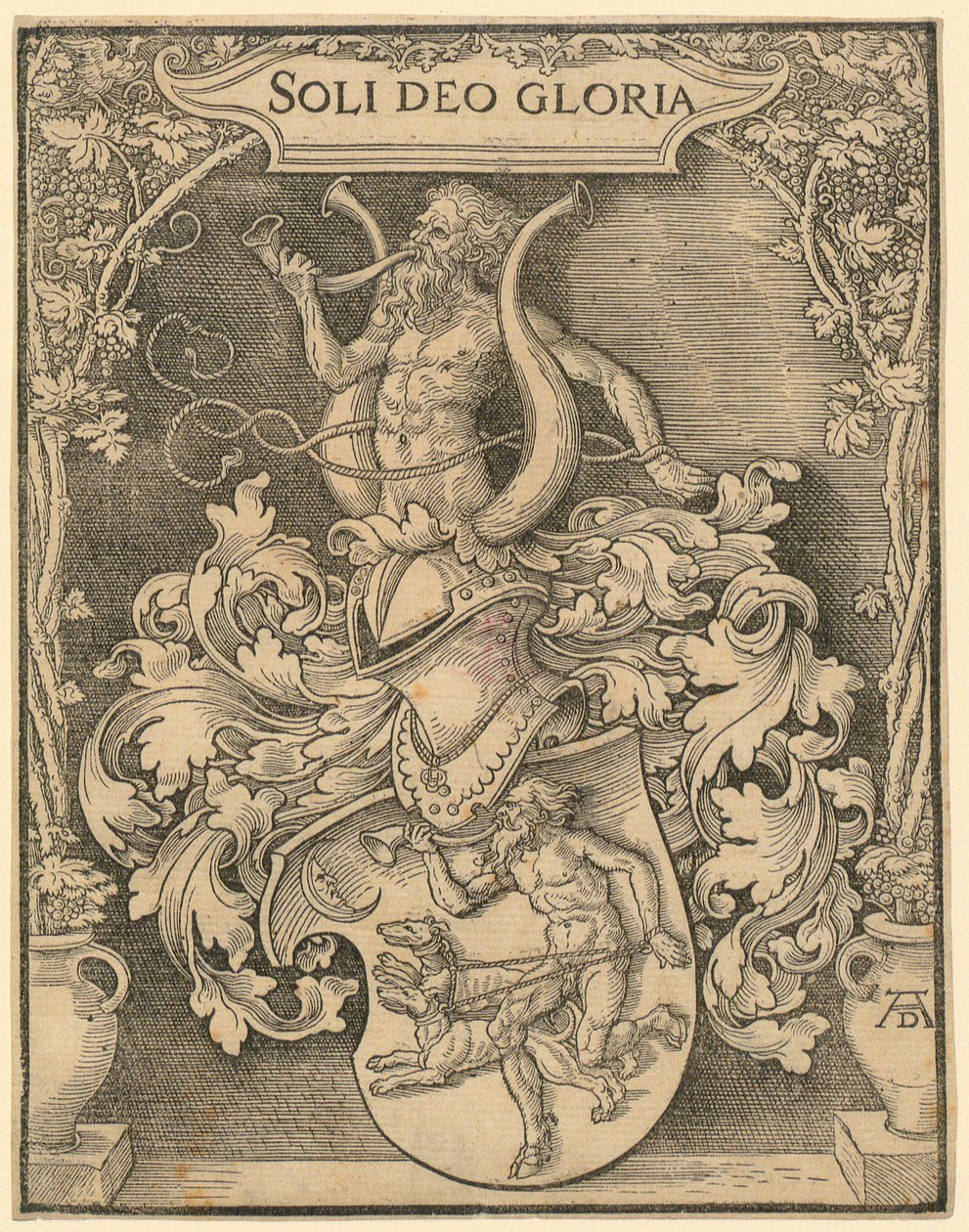 Portræt af Albrecht Dürer af Albrecht Dürer