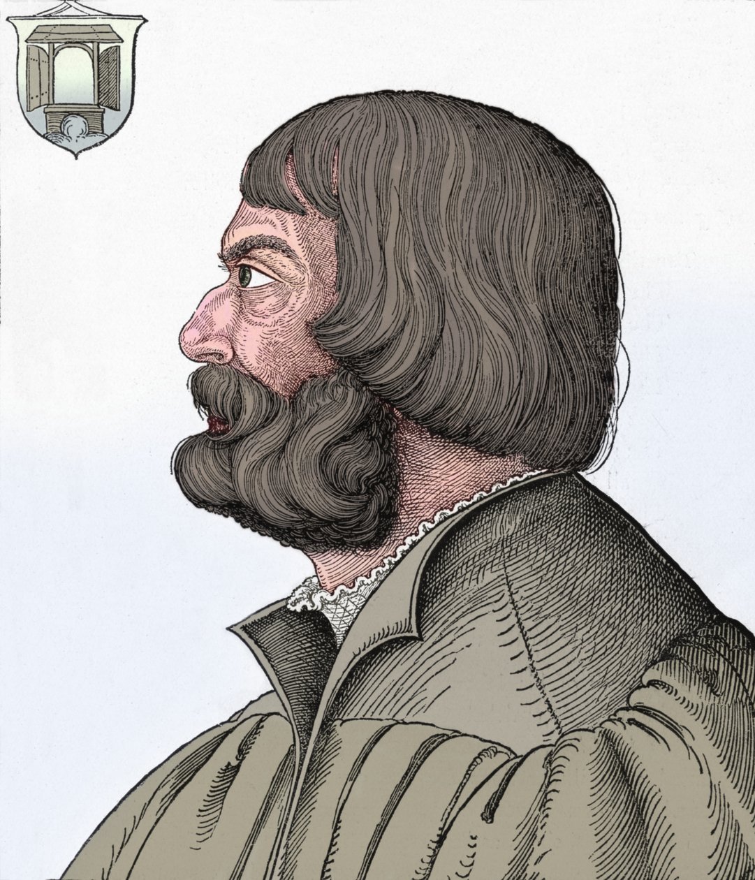 Portræt af Albrecht Durer, 1527, 1906 af Albrecht Dürer