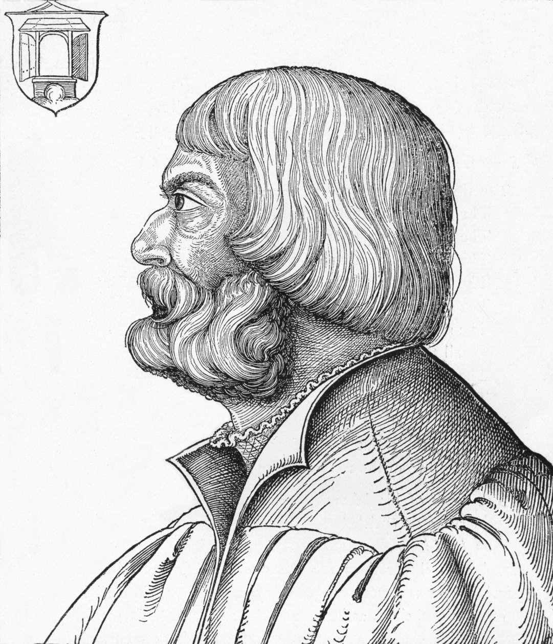 Portræt af Albrecht Durer, 1527, 1906 af Albrecht Dürer