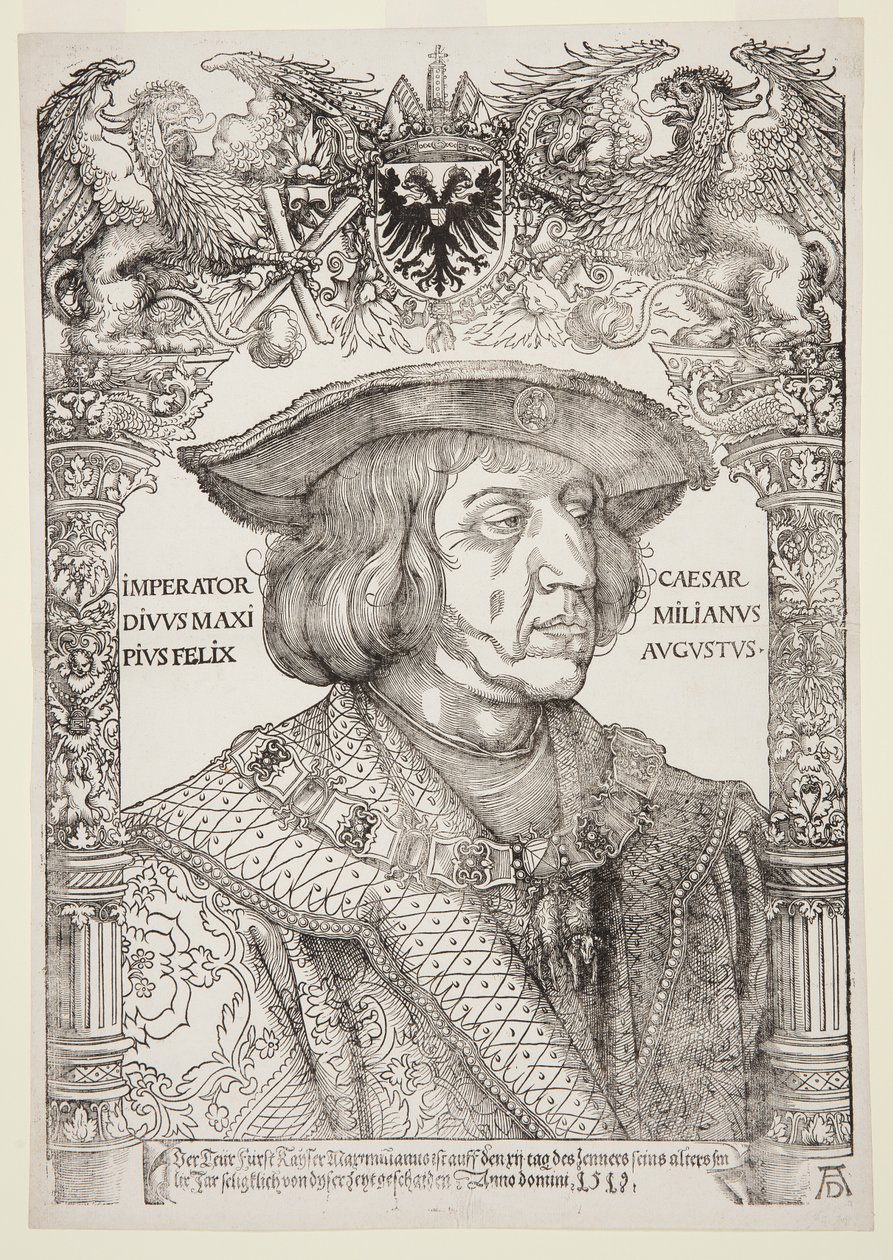 Portræt af Maximilian I af Albrecht Dürer