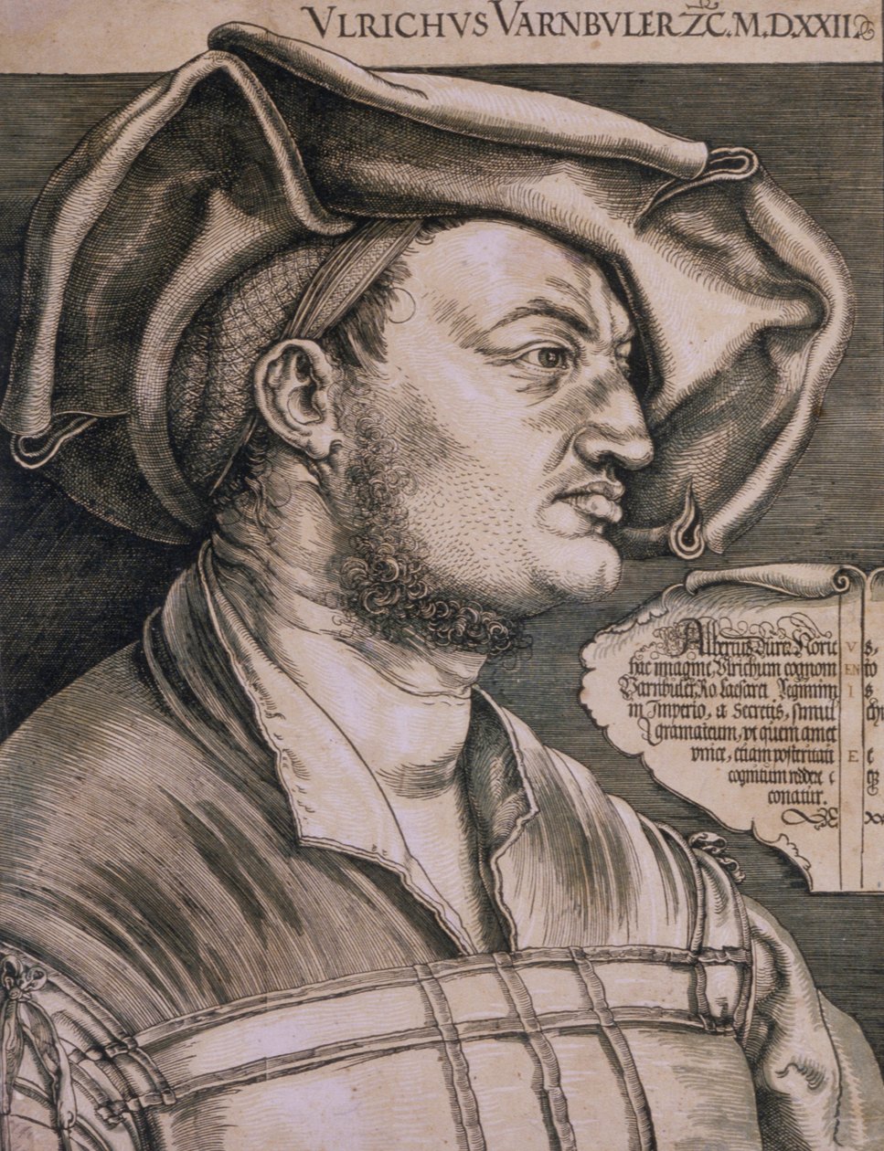 Portræt af Ulrich Varnbüler af Albrecht Dürer