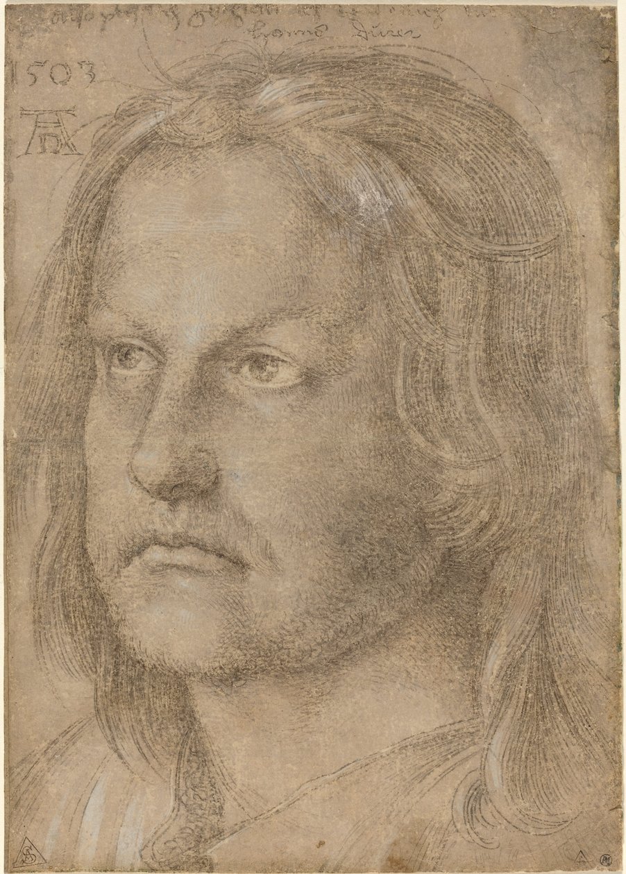 Portræt af en ukendt mand af Albrecht Dürer