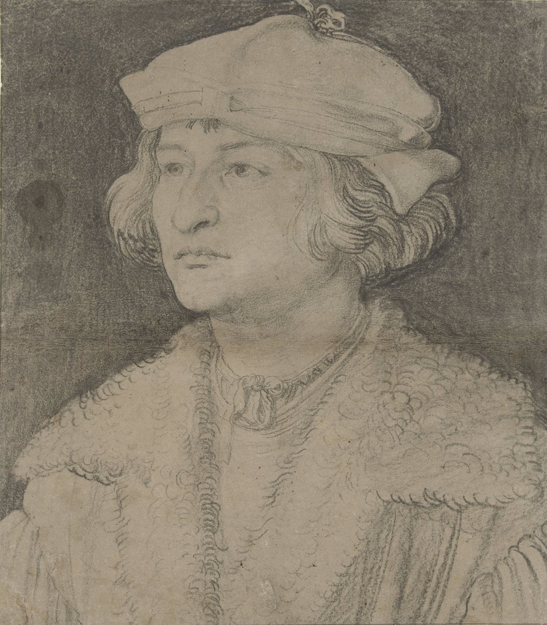 Portræt af en ung mand med hat, ca. 1506 af Albrecht Dürer