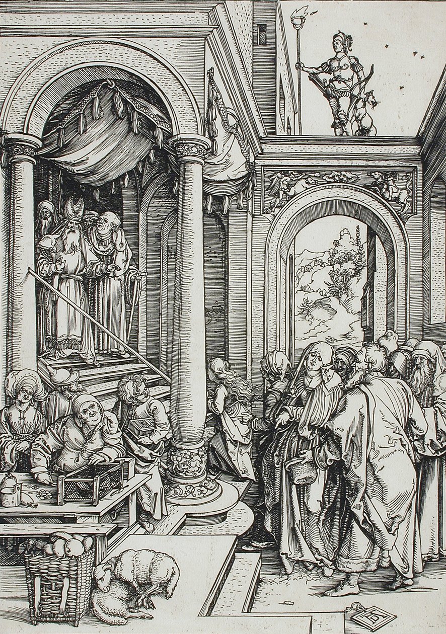 Marias fremstilling i templet af Albrecht Dürer