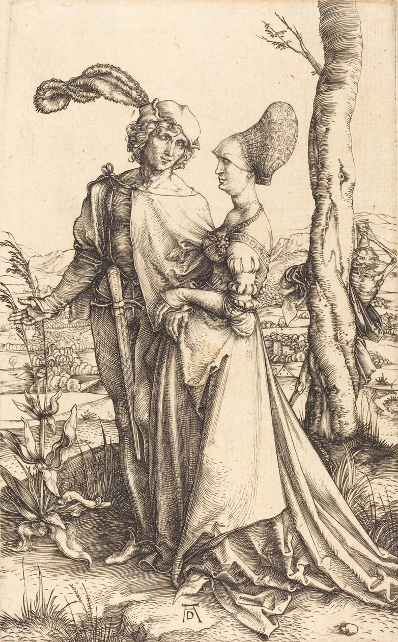 Promenade, ca. 1497. af Albrecht Dürer