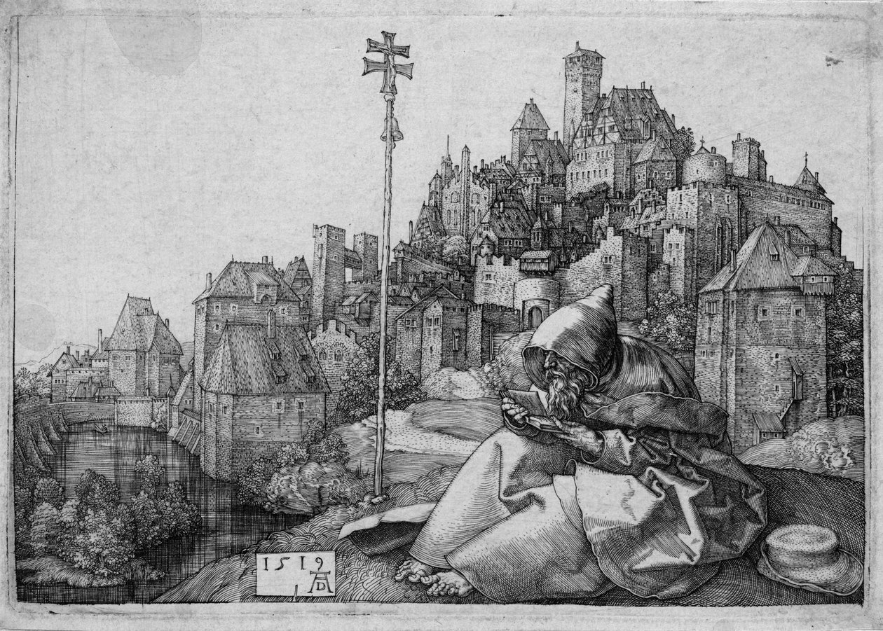 Sankt Antonius af Albrecht Dürer