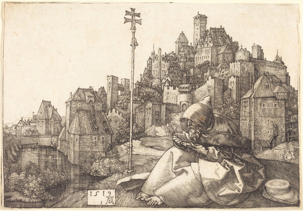 Læsning om Sankt Antonius af Albrecht Dürer