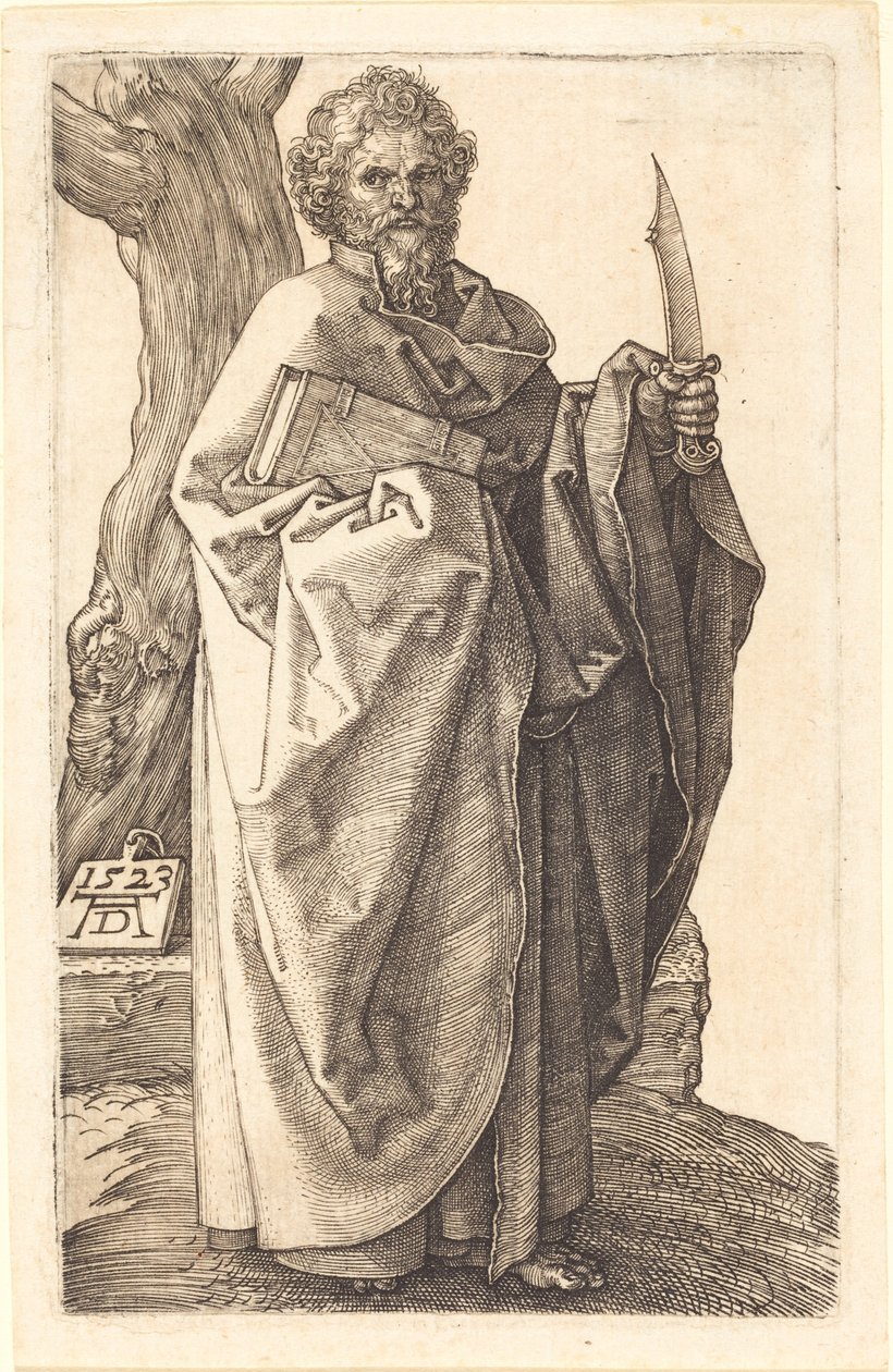 Saint Bartholomew af Albrecht Dürer