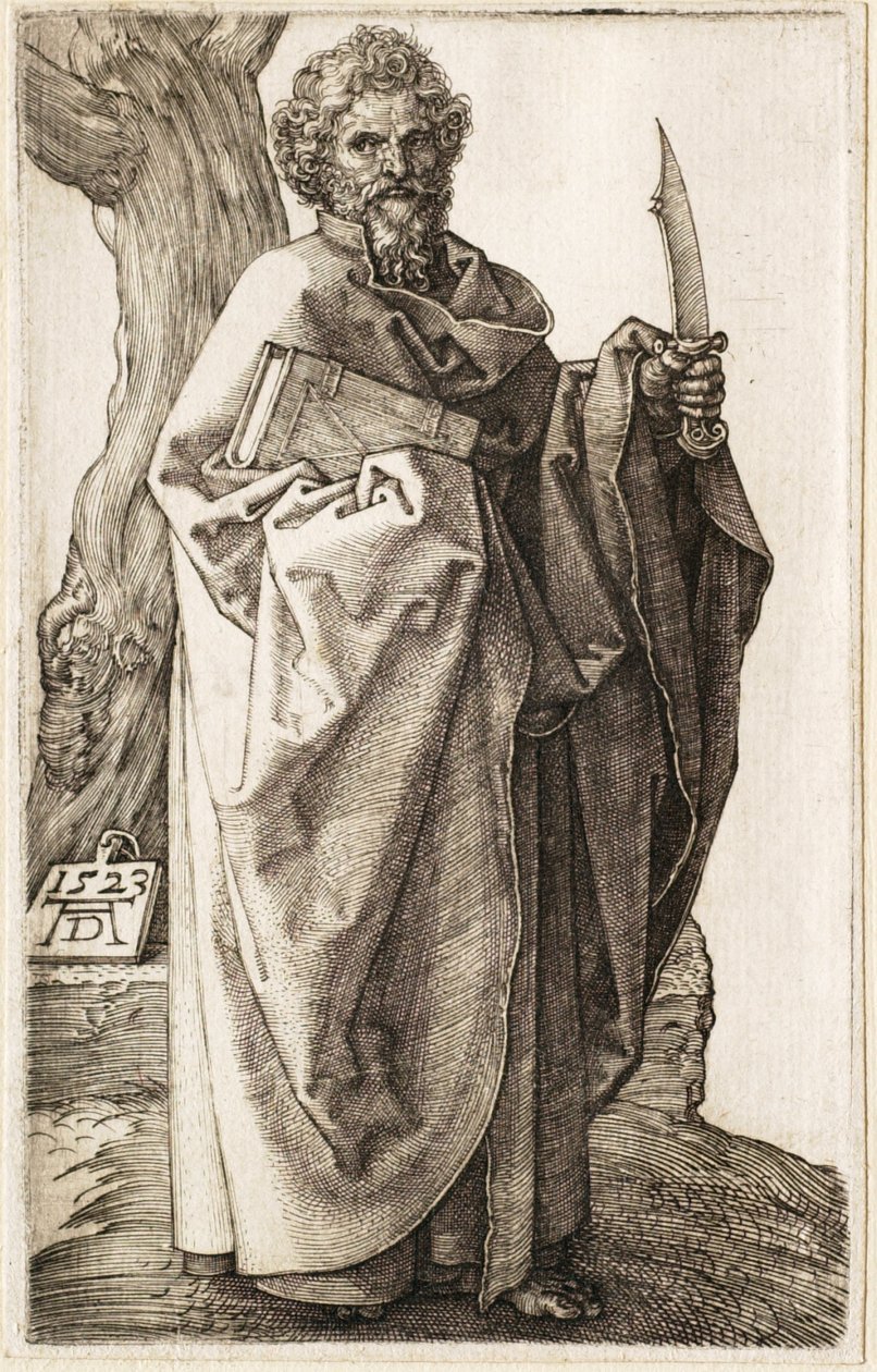 Sankt Bartholomæus af Albrecht Dürer