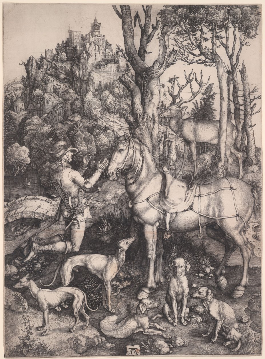 Sankt Eustachius af Albrecht Dürer