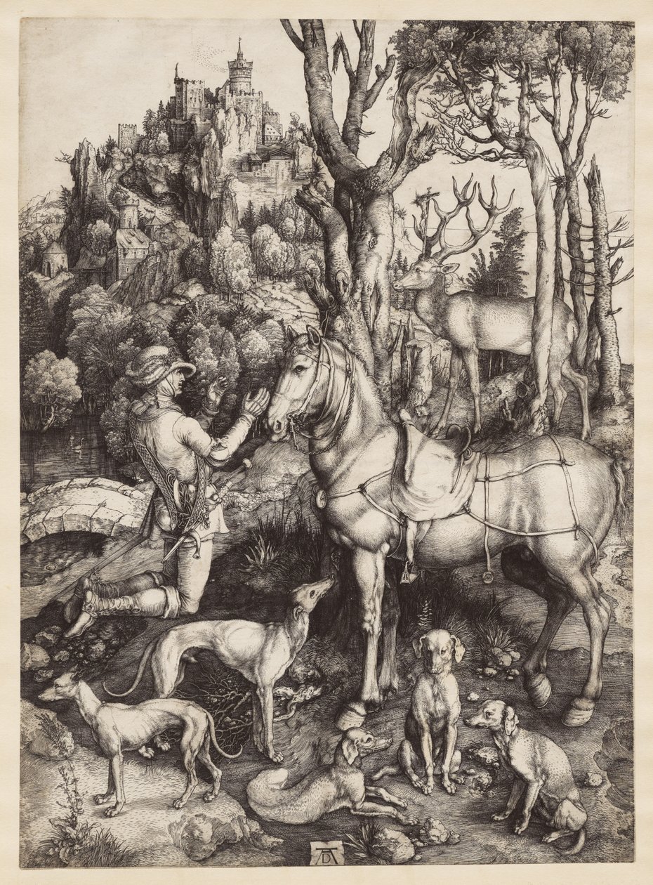 Sankt Eustachius af Albrecht Dürer
