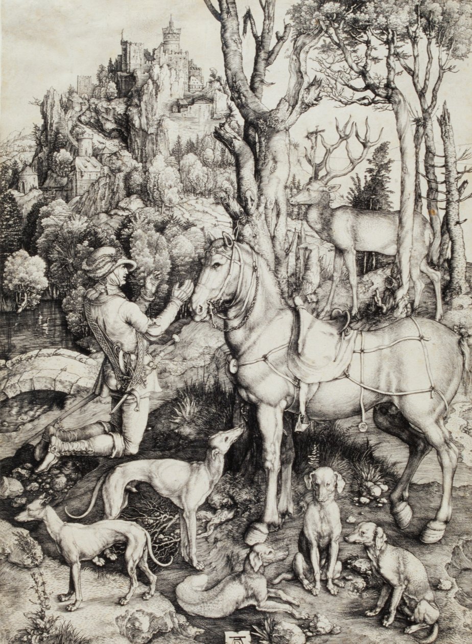 Sankt Eustachius af Albrecht Dürer