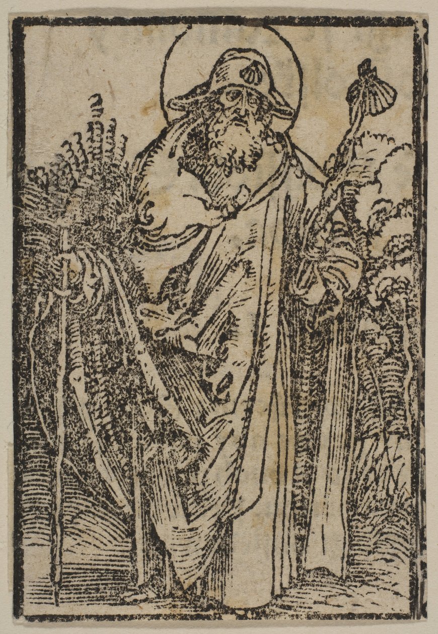 Saint James Major.n.d. af Albrecht Dürer