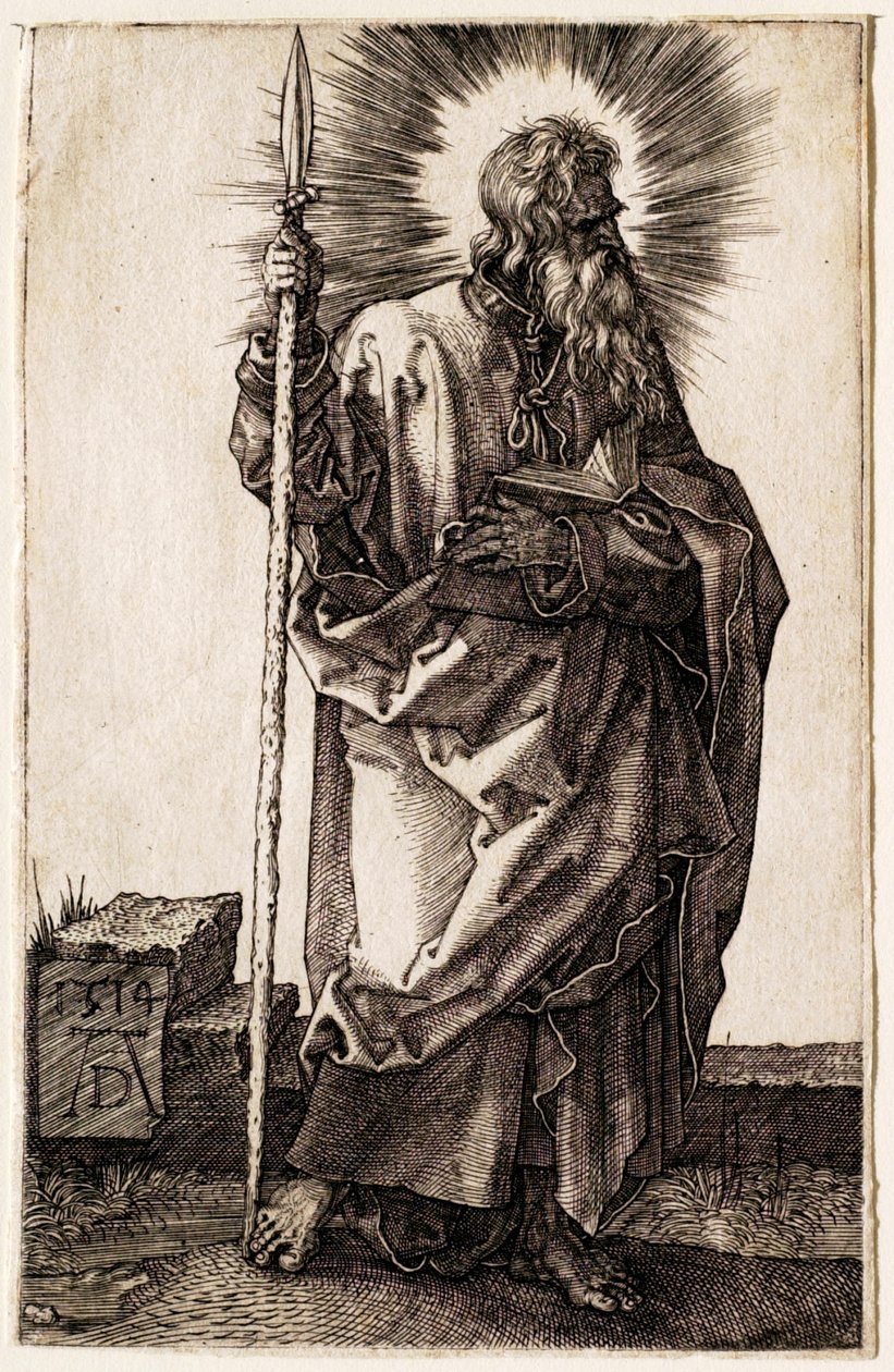 Sankt Thomas af Albrecht Dürer