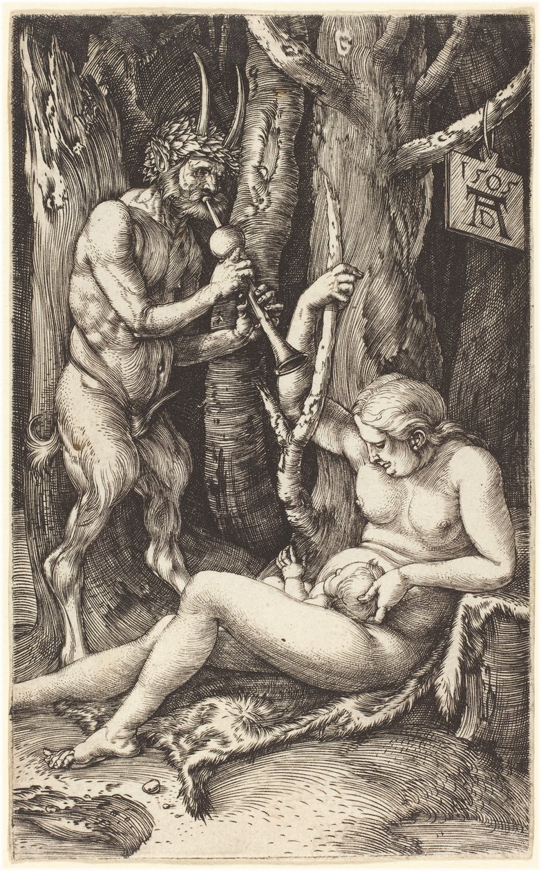Satyr Familie af Albrecht Dürer