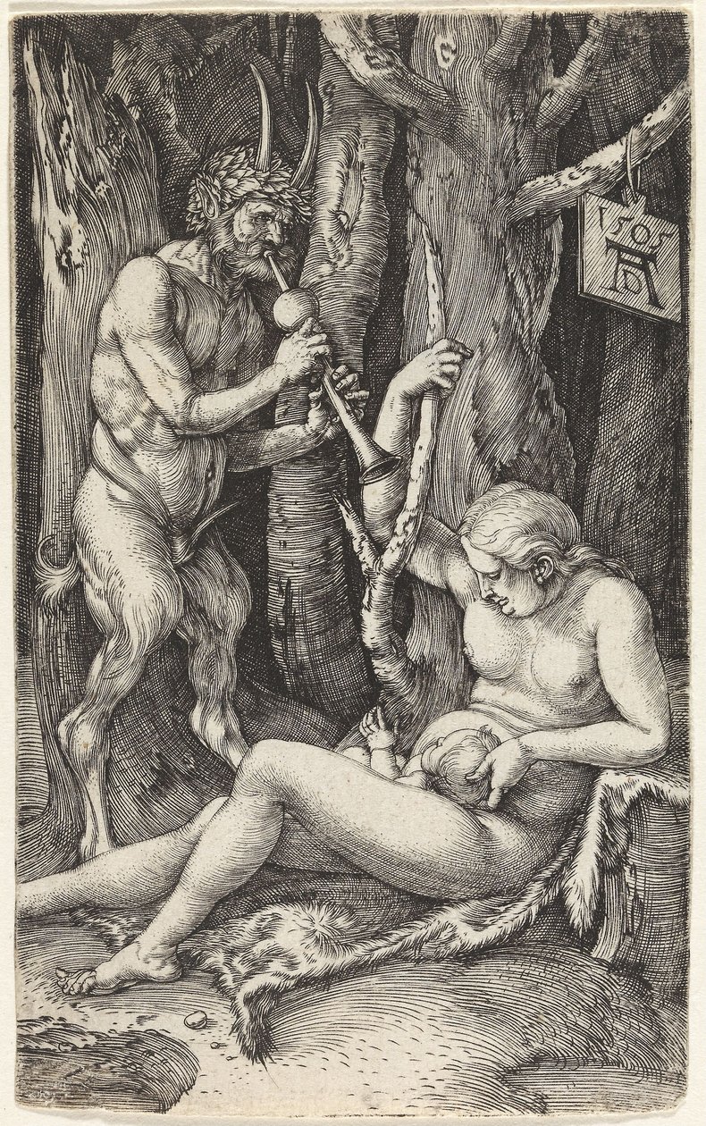 Satyrfamilie af Albrecht Dürer