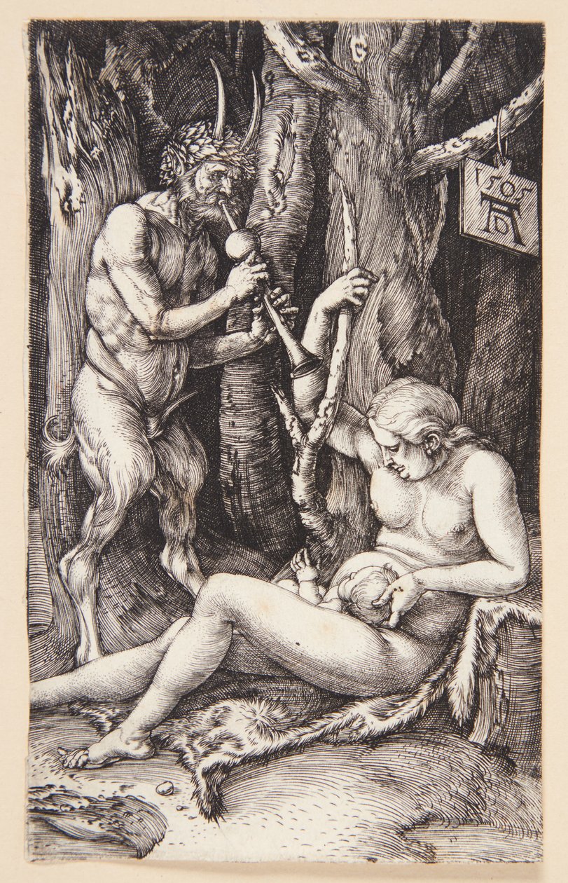 Satyrfamilie af Albrecht Dürer