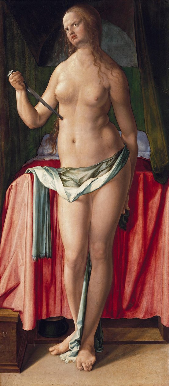 Lucretias selvmord af Albrecht Dürer
