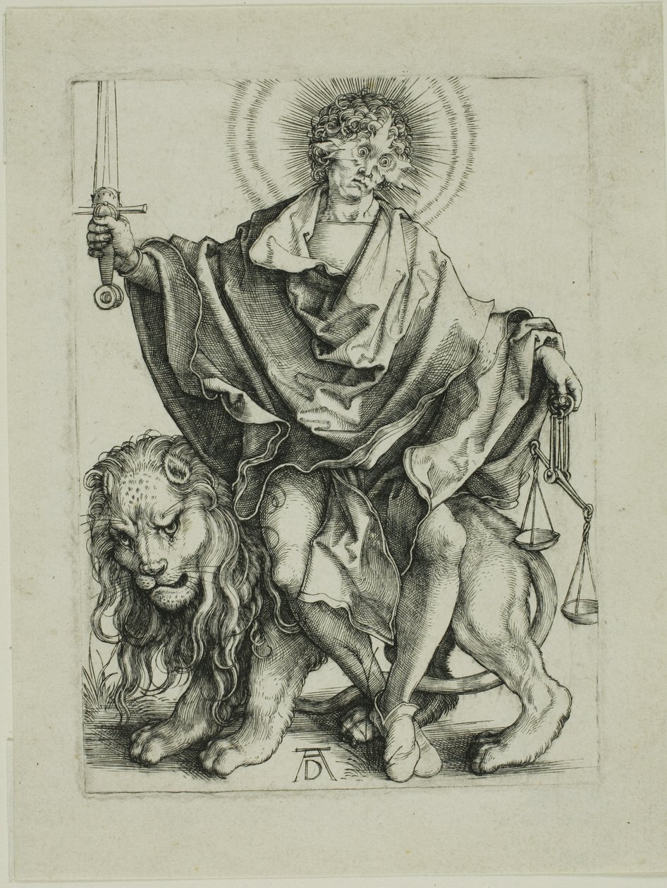 Sun of Justice (Dommeren) af Albrecht Dürer